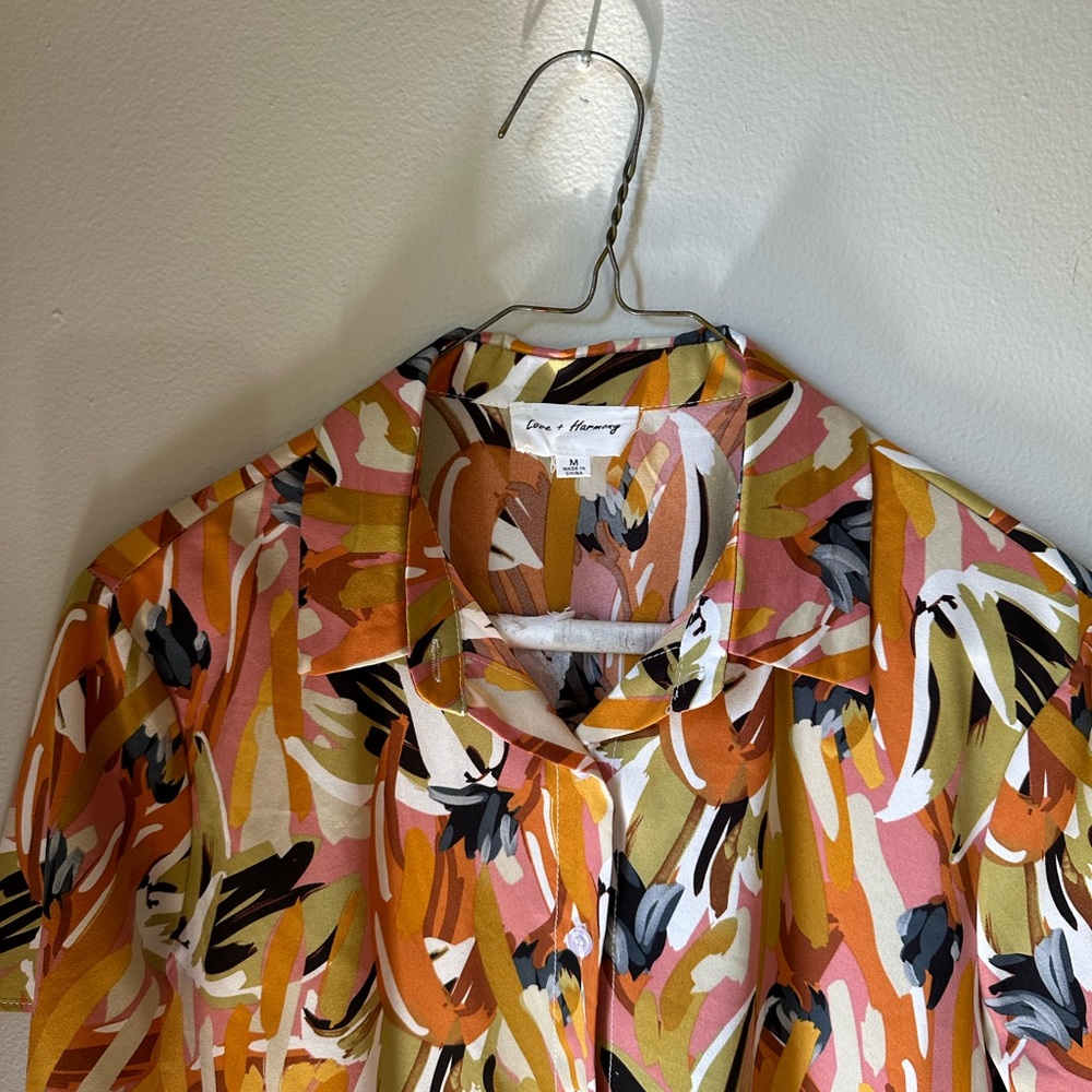 Floral Button Down - Picture 3 of 5